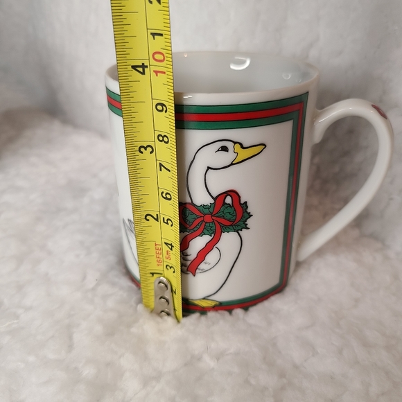 Christmas Geese Mug Vintage - Picture 2 of 6